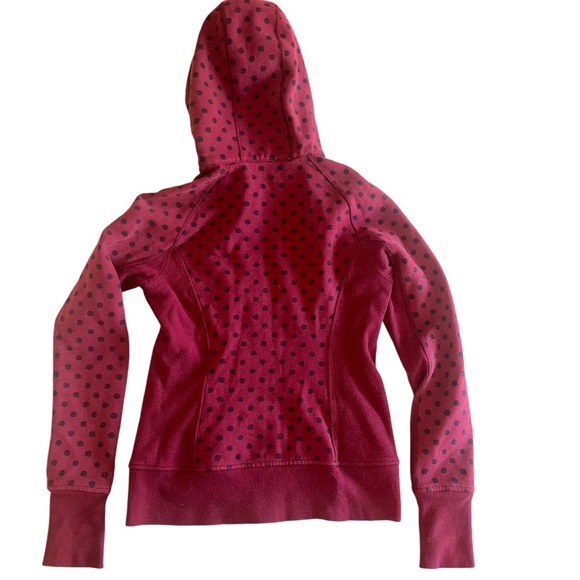 Lululemon Scuba Hoodie II Ghost Dot Heathered Cranberry Bordeaux Drama - Picture 13 of 17